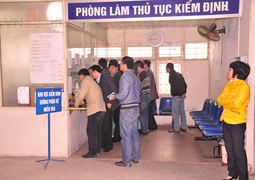 thu tuc dang kiem o to