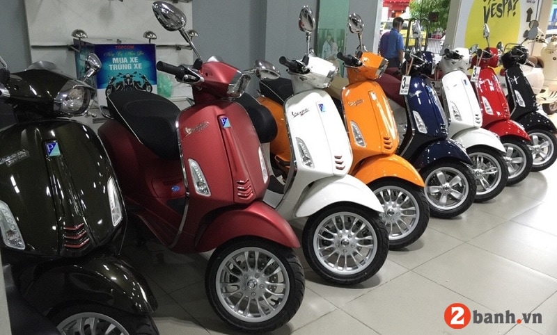 Bảng giá xe Piaggio tháng 5/2020