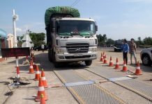 Quy trình cân và sử dụng kết quả cân kiểm tra tải trọng xe của hệ thống cân động ở tốc độ cao hoặc cân động ở tốc độ thấp