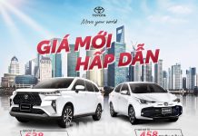 Bảng giá xe Toyota 2024