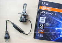 Thay đèn xe máy từ bóng đèn halogen sang bóng led trắng để sử dụng thì có bị phạt không?