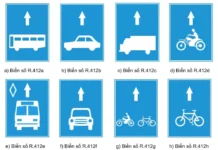 Nhóm biển báo chỉ dẫn