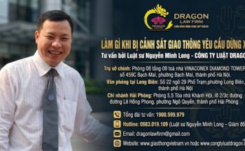 Làm gì khi bị cảnh sát giao thông yêu cầu dừng xe