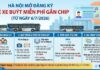 Hà Nội mở đăng ký thẻ xe buýt miễn phí gắn chip từ ngày 6/7