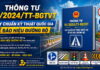 Thông tư 51/2024/TT-BGTVT Quy chuẩn kỹ thuật quốc gia về báo hiệu đường bộ