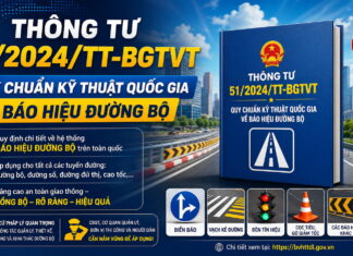 Thông tư 51/2024/TT-BGTVT Quy chuẩn kỹ thuật quốc gia về báo hiệu đường bộ