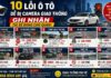 10 lỗi ô tô dễ bị camera giao thông ghi nhận