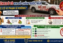 Vẽ lên xe ô tô đỗ chắn trước nhà – Chủ nhà có vi phạm pháp luật không?