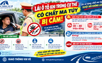Điều khiển ô tô khi trong cơ thể có chất ma túy bị cấm